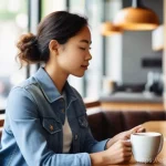 Home 9 제품디자인 이론 강의를 효과적으로 듣는 방법 - **Prompt:** A young product designer, dressed in smart casual attire including a simple shirt and je...