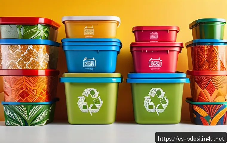 제품디자인 직무에서 발생하는 윤리적 문제 - A modern eco-friendly product packaging design scene in a vibrant Latin American marketplace, featur...